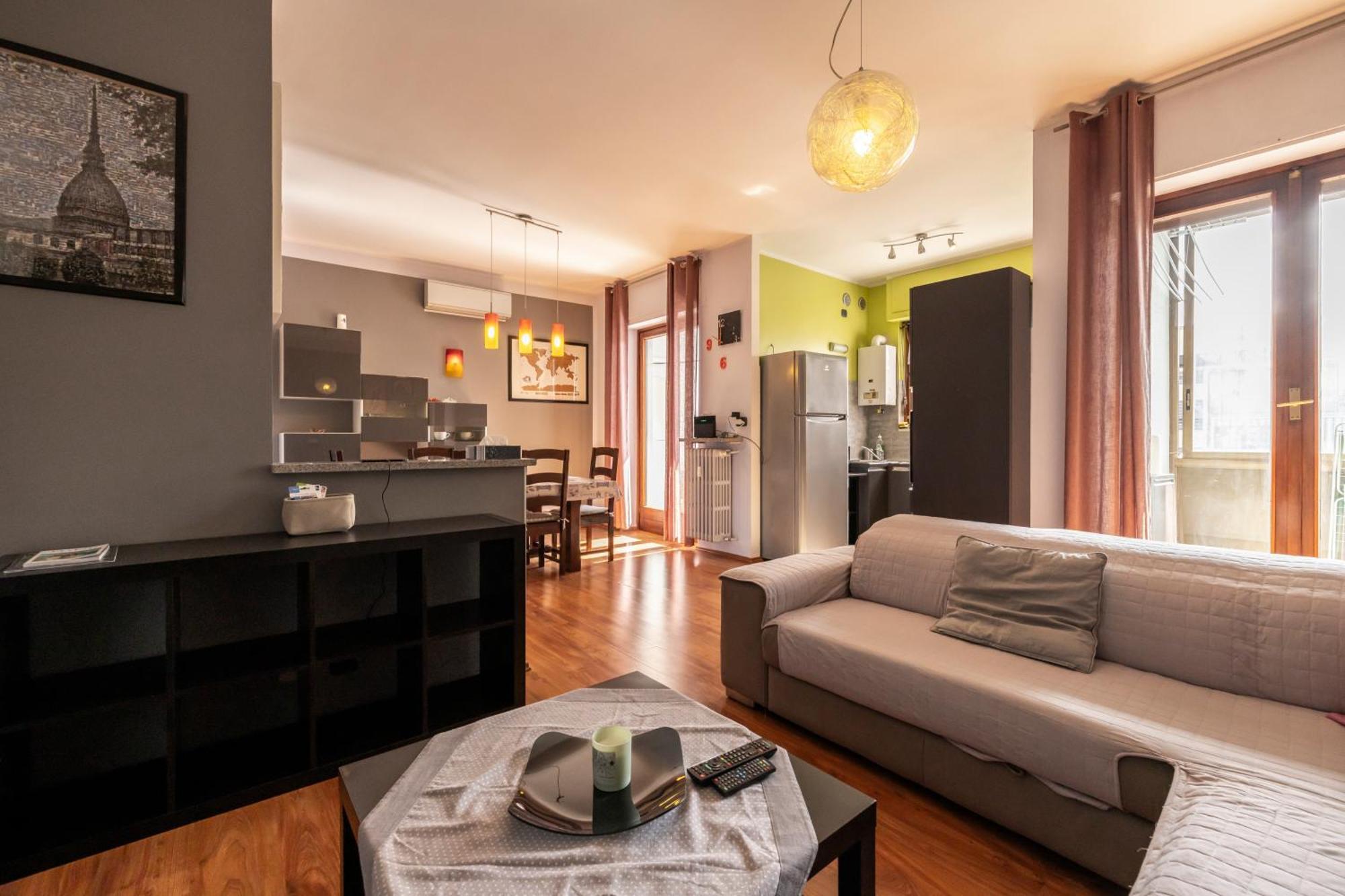 Apartmán Turin Center Whit Private Parking Exteriér fotografie